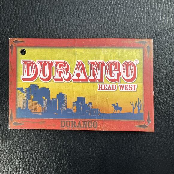 Durango RD542 Women's size 8.5 M 11" Slouch Western Boot Distressed Tan Cowgirl - Picture 6 of 16